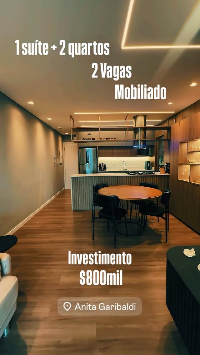 APARTAMENTO MOBILIADO NO ANITA GARIBALDI em Joinville