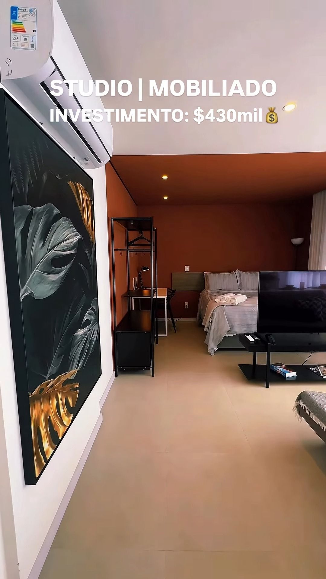 STUDIO MOBILIADO NO SAGUAÇU em Joinville