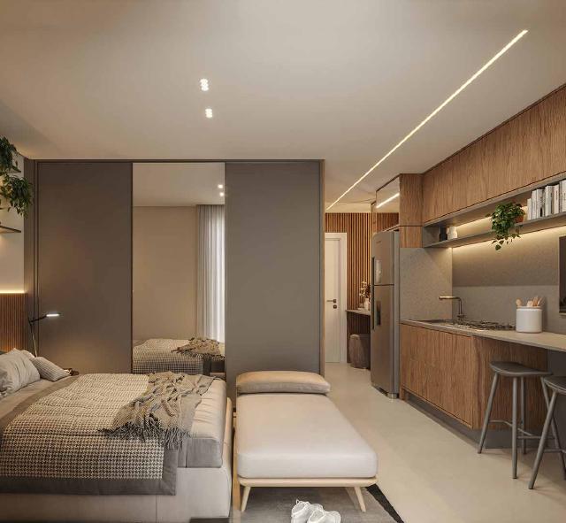 Loft 27 m² no Garden's Residencial, Itoupava Seca – Blumenau em Blumenau