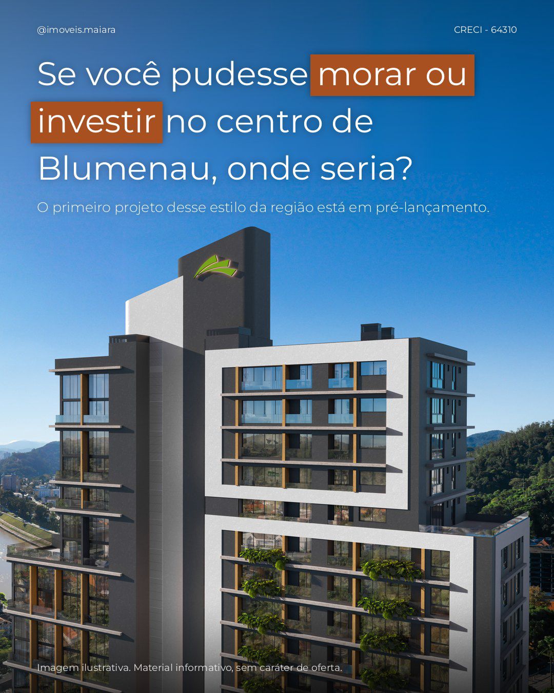 O Centro de Blumenau vai além do endereço